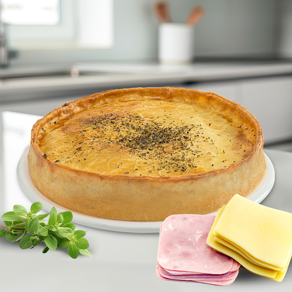 Torta Presunto e Queijo